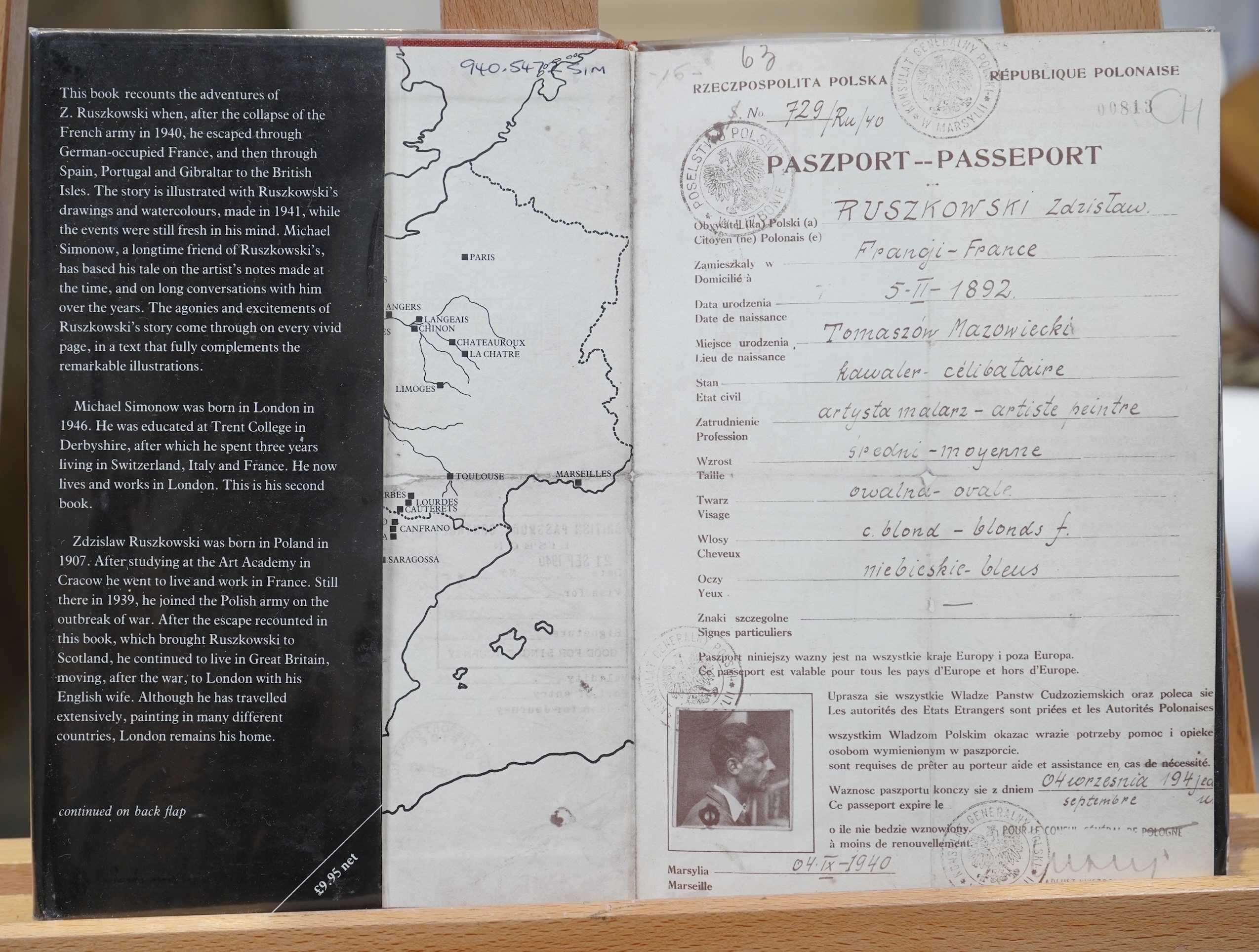 Zdzislaw Ruszkowski, Polish 1907-1991, 'Seaside'